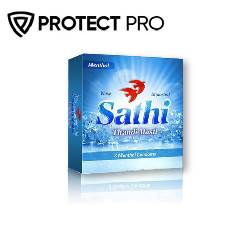 New Sathi Menthol (Thandi Masti) imported Condom (With Private Packing 🔞)