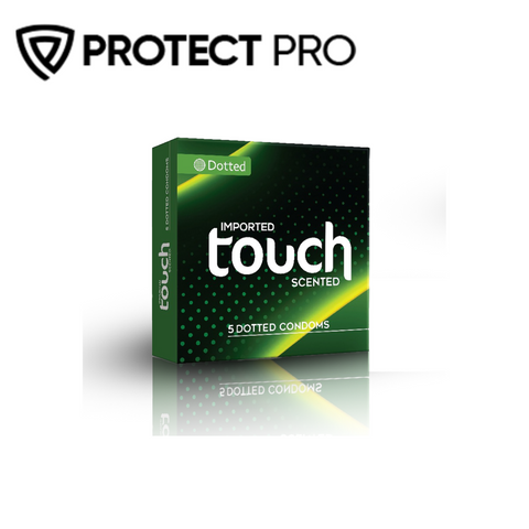 Touch Dotted Texture imported Condom 3 Pcs