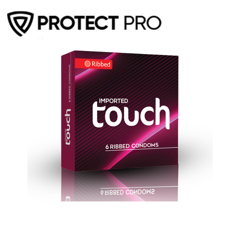 Touch Ribbed Condoms